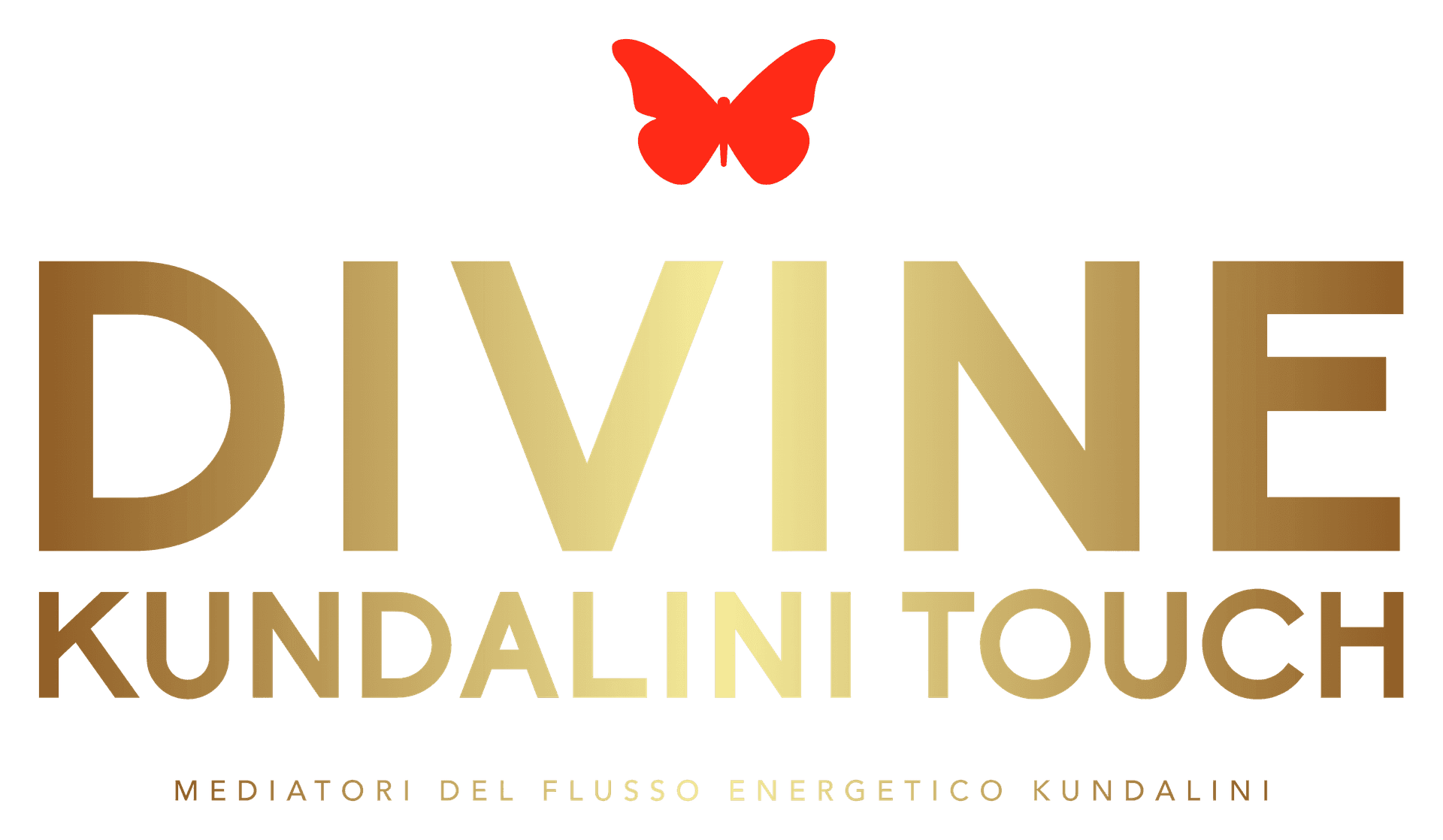 Logo with 'Divine Kundalini Touch' and a red butterfly design.